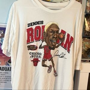 hardwood classic Mitchell and Ness Dennis Rodman graphic size XXL